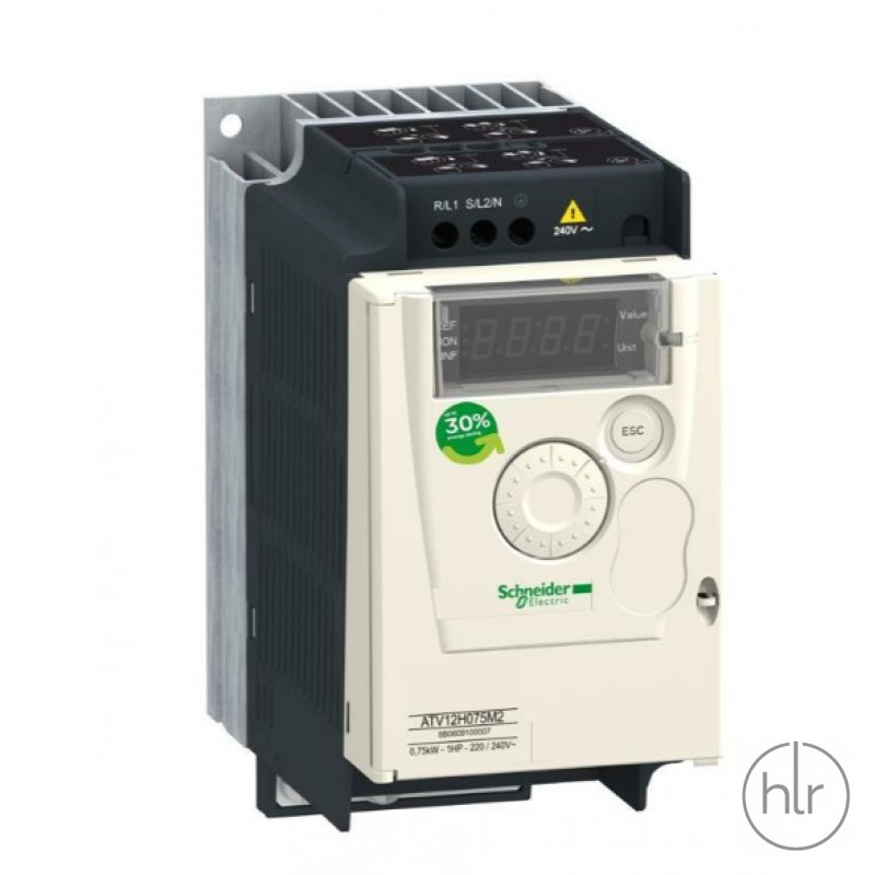 Преобразователь частотный Altivar 12 ATV12H075M2TQ, 220B 0.75 kW (Schneider Electric, Франция)